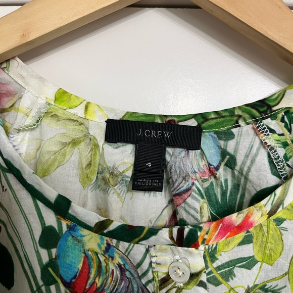 J Crew Printed Blouse - Picture 3 of 3